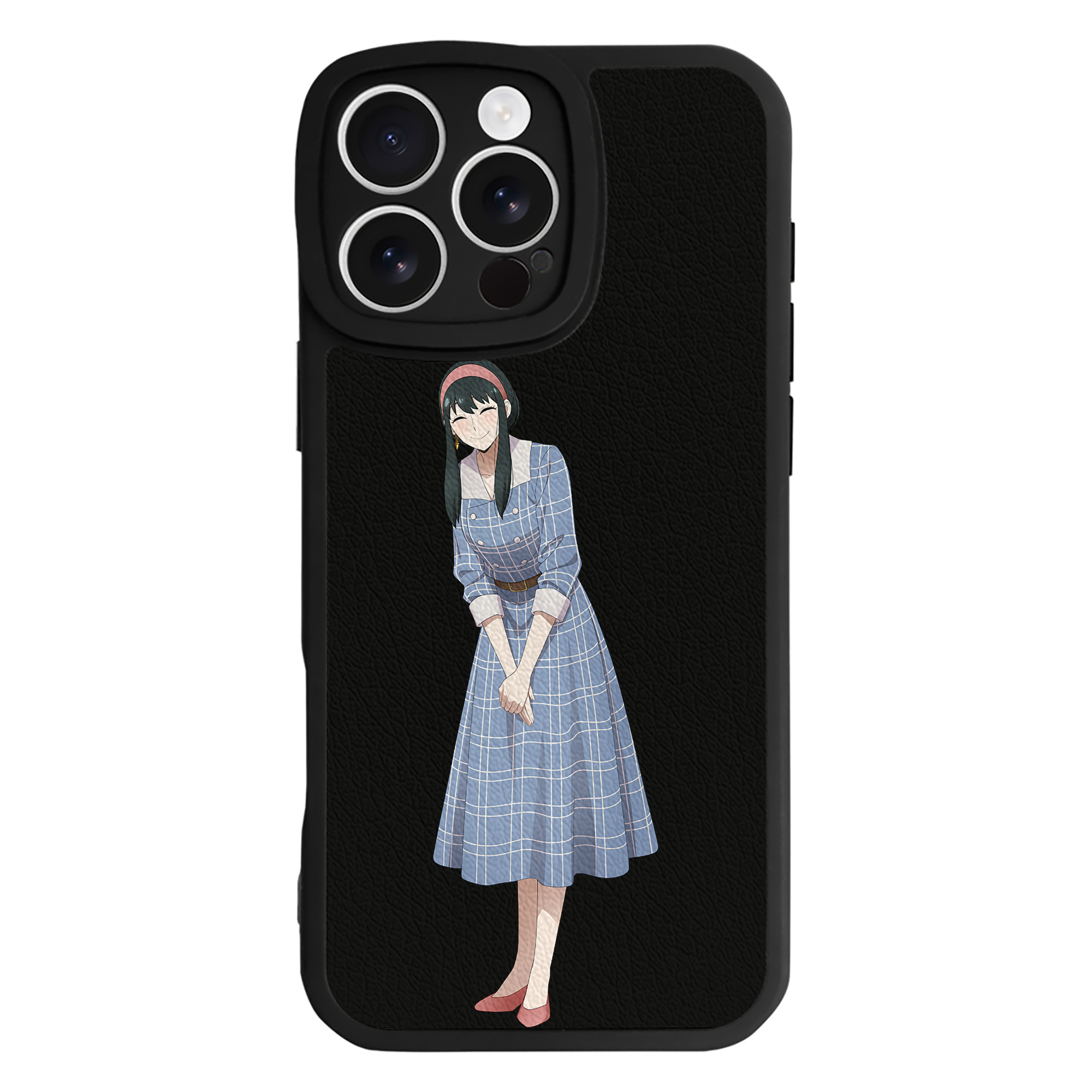 （画像用） SPY×FAMILY间谍家家酒 【iPhone 16シリーズ対応】シリコンスマホケース（レザー調） 材質：シリコン